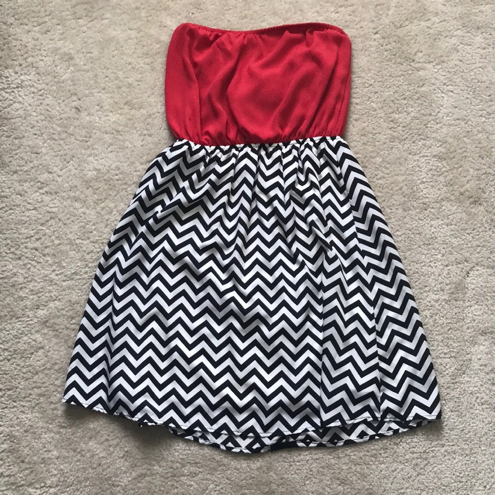 Boutique Strapless Dress